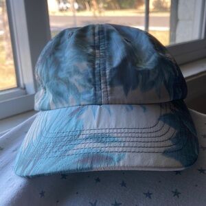 NWOT Bianca Chandon Blue floral hat